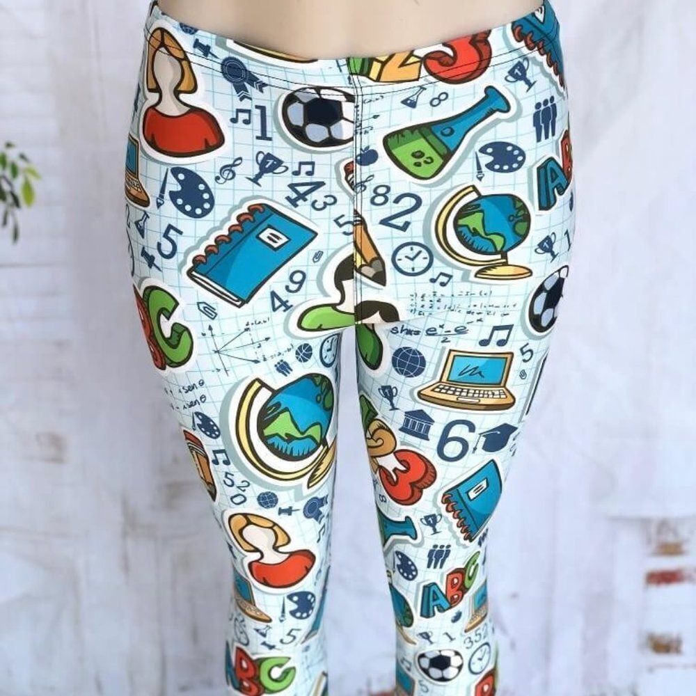 School is Cool Teacher Leggings New